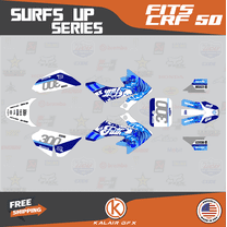 Scarface Sticker Kit Kalair GFX Graphics Kit for Honda CRF125F (2019-2024) Revolt Series ...