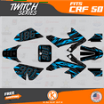 thumbnail image 1 of Kalair GFX Graphics Kit for Honda CRF50 (2004-2012) Twitch Series, 1 of 5