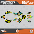 thumbnail image 1 of Kalair GFX Graphics Kit for Honda CRF50 (2013+) Semperfi Series, 1 of 5