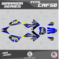 thumbnail image 1 of Kalair GFX Graphics Kit for Honda CRF50 (2013-2023) Warrior Series, 1 of 5