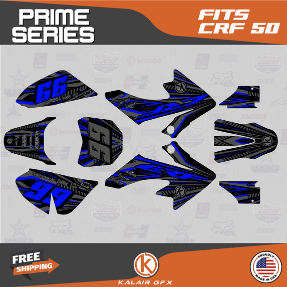 Kalair GFX Graphics Kit for Honda CRF50 (2013+) Prime Series