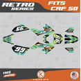 thumbnail image 1 of Kalair GFX Graphics Kit for Honda CRF50 (2013+) Retro Series, 1 of 5
