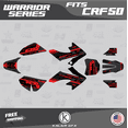 thumbnail image 1 of Kalair GFX Graphics Kit for Honda CRF50 (2013+) Warrior Series, 1 of 5