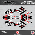 thumbnail image 1 of Kalair GFX Graphics Kit for Honda CRF80 (2004-2010) Evader Series, 1 of 5