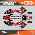 thumbnail image 1 of Kalair GFX Graphics Kit for Honda CRF80 (2011-2016) Semperfi Series, 1 of 5
