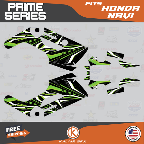 Kalair GFX Graphics Kit for Honda NAVI (2016-2022) Prime Series