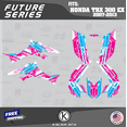 thumbnail image 1 of Kalair GFX Graphics Kit for Honda TRX300EX (2007-2013) Future Series, 1 of 6