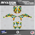 thumbnail image 1 of Kalair GFX Graphics Kit for Honda TRX450R (2004-2005) Invasion Series, 1 of 4