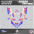 thumbnail image 1 of Kalair GFX Graphics Kit for Honda TRX700EX (All Years) Future Series, 1 of 5