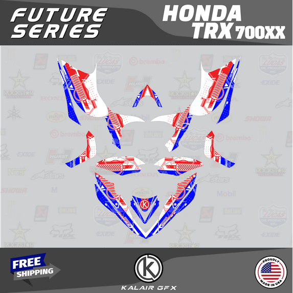 Kalair GFX Graphics Kit for Honda TRX700EX (All Years) Future Series