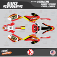 thumbnail image 1 of Kalair GFX Graphics Kit for Honda XR100 (2001-2003) Evo Series, 1 of 5