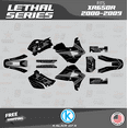 thumbnail image 1 of Kalair GFX Graphics Kit for Honda XR650R (2000-2009) Lethal Series, 1 of 5