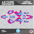 thumbnail image 1 of Kalair GFX Graphics Kit for Honda XR650R (2000-2009) Lethal Series, 1 of 5
