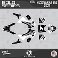 thumbnail image 1 of Kalair GFX Graphics Kit for Husqvarna Electric E-Minis EE2 (2024) Bold Series, 1 of 5