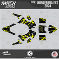thumbnail image 1 of Kalair GFX Graphics Kit for Husqvarna Electric E-Minis EE2 (2024) Twitch Series, 1 of 5