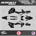 thumbnail image 1 of Kalair GFX Graphics Kit for Husqvarna Enduro 4-STORKE FE350,FE450 and FE501 (2020-2023) Serenity Series, 1 of 5