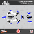 thumbnail image 1 of Kalair GFX Graphics Kit for Husqvarna TC125, TC250, FC250 and FC350 FC450 (2019-2022) Ace Series, 1 of 5