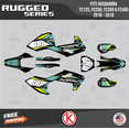 thumbnail image 1 of Kalair GFX Graphics Kit for Husqvarna TC125, TC250, FC350 and FC450 (2016-2018) Rugged Series, 1 of 5