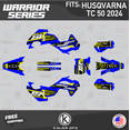 thumbnail image 1 of Kalair GFX Graphics Kit for Husqvarna TC50 (2024) Warrior Series, 1 of 5