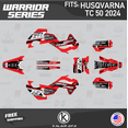 thumbnail image 1 of Kalair GFX Graphics Kit for Husqvarna TC50 (2024) Warrior Series, 1 of 5