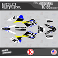 thumbnail image 1 of Kalair GFX Graphics Kit for Husqvarna TC85 (2014-2017) Bold Series, 1 of 5