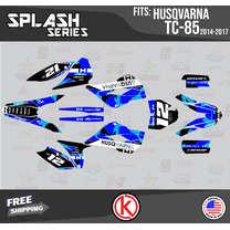 Scarface Sticker Kit Kalair GFX Graphics Kit for Suzuki RM85 (2005-2023) Incision Series ...