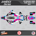 thumbnail image 1 of Kalair GFX Graphics Kit for Husqvarna TX300 FX350 FX450 (2023+) Shades Series, 1 of 5