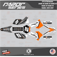 thumbnail image 1 of Kalair GFX Graphics Kit for KTM 2-STROKE 200XC-W, 250XC-W, 300XC-W, 400XC-W, 450XC-W (2005-2007) Razor Series, 1 of 5