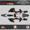thumbnail image 1 of Kalair GFX Graphics Kit for KTM ENDURO 150XC-W, 250XC-W, 300XC-W, 250EXC-F, 350EXC-F and 500EXC-F (2017-2019) Orangecrew Series, 1 of 5