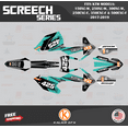 thumbnail image 1 of Kalair GFX Graphics Kit for KTM ENDURO 150XC-W, 250XC-W, 300XC-W, 250EXC-F, 350EXC-F and 500EXC-F (2017-2019) Screech Series, 1 of 5