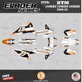 thumbnail image 1 of Kalair GFX Graphics Kit for KTM ENDURO 2-STROKE 150EXC,250EXC and 300EXC (2020-2023) Evader Series, 1 of 5
