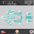 thumbnail image 1 of Kalair GFX Graphics Kit for KTM ENDURO 4-STROKE 250EXC-F,350EXC-F,450EXC-F and 500EXC-F (2020-2023) Evader Series, 1 of 5