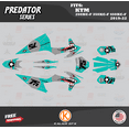 thumbnail image 1 of Kalair GFX Graphics Kit for KTM Enduro 4-Stroke 250 XC-F, 350 XC-F and 450 XC-F (2019-2022) Predator Series, 1 of 5