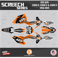 thumbnail image 1 of Kalair GFX Graphics Kit for KTM Enduro 4-stroke 250XC-F, 350XC-F and 450XC-F (2016-2018) Screech Series, 1 of 5