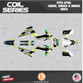 thumbnail image 1 of Kalair GFX Graphics Kit for KTM Motorcross 2-Stroke 125SX,250SX and 300SX (2023) Coil Series, 1 of 5