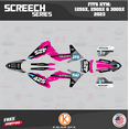 thumbnail image 1 of Kalair GFX Graphics Kit for KTM Motorcross 2-Stroke 125SX,250SX and 300SX (2023) Screech Series, 1 of 5