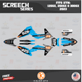 thumbnail image 1 of Kalair GFX Graphics Kit for KTM Motorcross 2-Stroke 125SX,250SX and 300SX (2023) Screech Series, 1 of 5