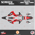 thumbnail image 1 of Kalair GFX Graphics Kit for KTM Motorcross 2-Stroke 125SX,250SX and 300SX (2023) Screech Series, 1 of 5
