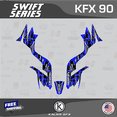 thumbnail image 1 of Kalair GFX Graphics Kit for Kawasaki ATV KFX 90 (2007-2022) Swift Series, 1 of 4
