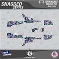thumbnail image 1 of Kalair GFX Graphics Kit for Kawasaki ATV Mojave 250 Snagged Series, 1 of 5