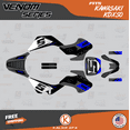 thumbnail image 1 of Kalair GFX Graphics Kit for Kawasaki KDX50 (All Years) Venom Series, 1 of 5