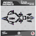 thumbnail image 1 of Kalair GFX Graphics Kit for Kawasaki KLX 125 Polisport Restyle (2003-2008) Rebel Series, 1 of 5