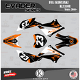 thumbnail image 1 of Kalair GFX Graphics Kit for Kawasaki KLX110 (2010-2023) Evader Series, 1 of 5