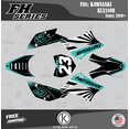 thumbnail image 1 of Kalair GFX Graphics Kit for Kawasaki KLX110 (2010-2023) Fh Series, 1 of 5