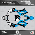 thumbnail image 1 of Kalair GFX Graphics Kit for Kawasaki KLX110 (2010-2023) Legend Series, 1 of 5