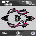 thumbnail image 1 of Kalair GFX Graphics Kit for Kawasaki KLX110 (2010-2023) Rift Series, 1 of 5