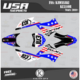 thumbnail image 1 of Kalair GFX Graphics Kit for Kawasaki KLX110, KLX110R/RL (2010-2024) Usa Series, 1 of 5