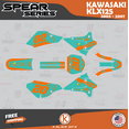 thumbnail image 1 of Kalair GFX Graphics Kit for Kawasaki KLX125 (2003-2007) Spear Series, 1 of 5