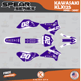 thumbnail image 1 of Kalair GFX Graphics Kit for Kawasaki KLX125 (2003-2007) Spear Series, 1 of 5