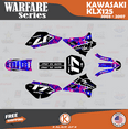 thumbnail image 1 of Kalair GFX Graphics Kit for Kawasaki KLX125 (2003-2007) Warfare Series, 1 of 5